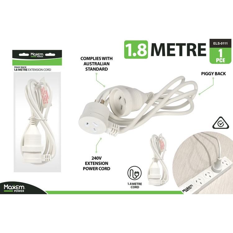 Power Extension Cord - Piggyback - Dollars and Sense