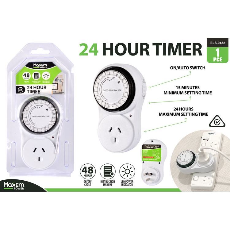 24 Hour Timer - Dollars and Sense