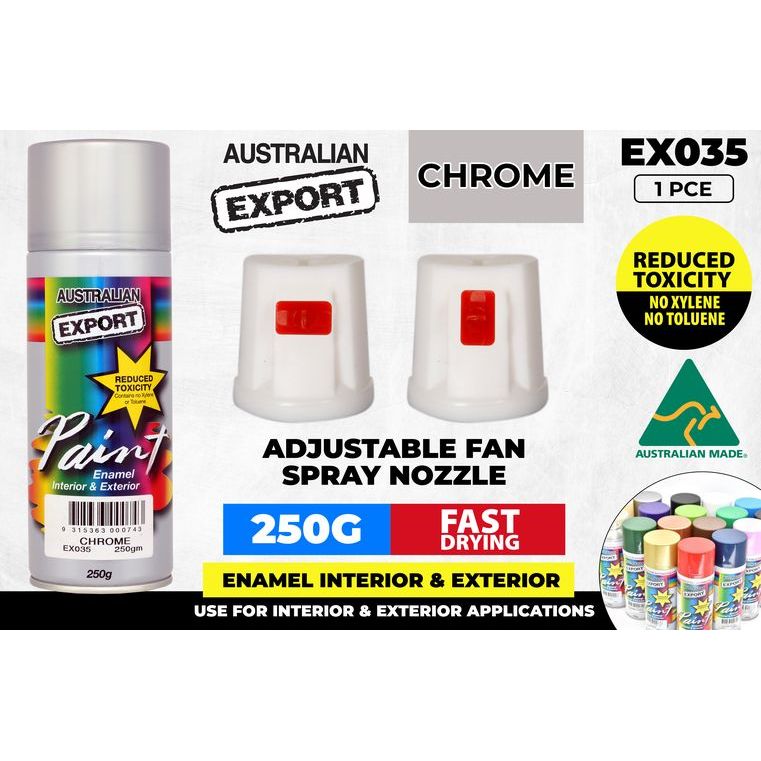 Spray Paint - Chrome Export - Dollars and Sense