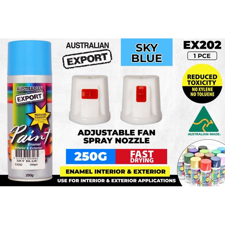 Spray Paint - Sky Blue - Dollars and Sense