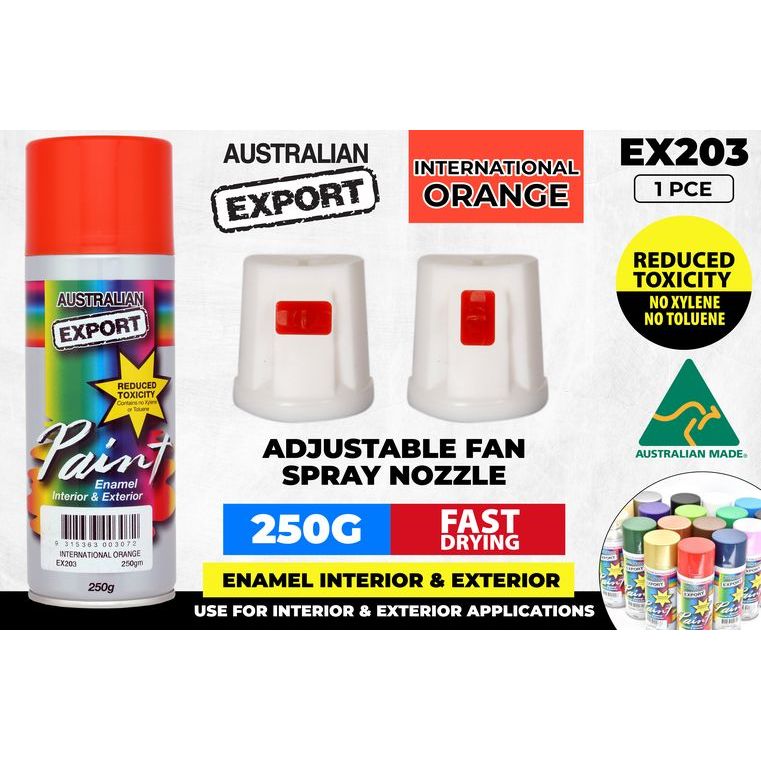 Spray Paint - InterN Orange - Dollars and Sense