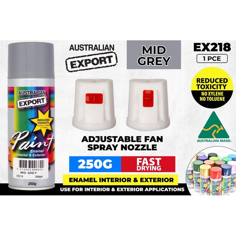 Spray Paint - Mid Grey - Dollars and Sense