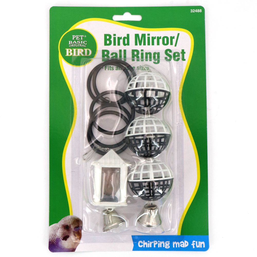 Bird Mirror Ball - Ring Set - Dollars and Sense