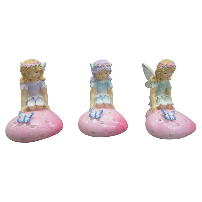 Fairy on Strawberry - Kneeling - Dollars and Sense