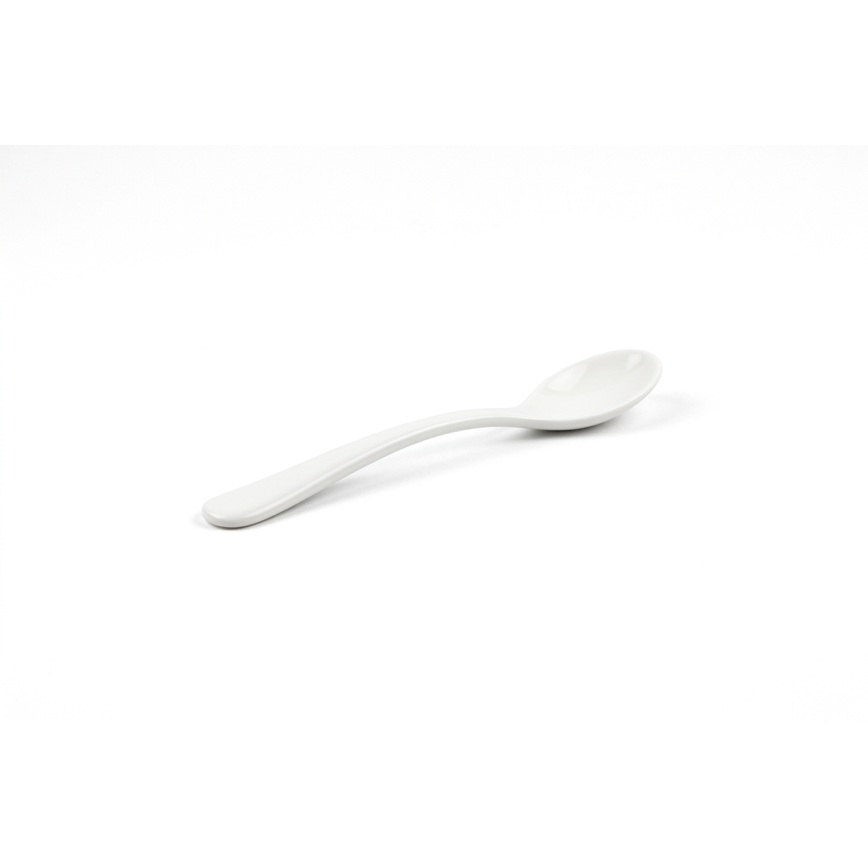 Flared Premium Spoon White Pk50