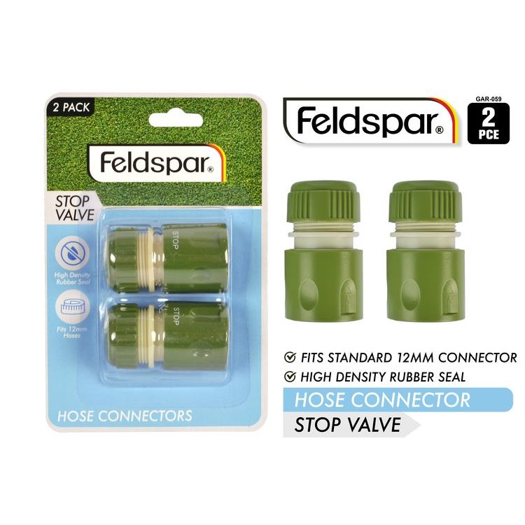 Hose Connector with Stopper