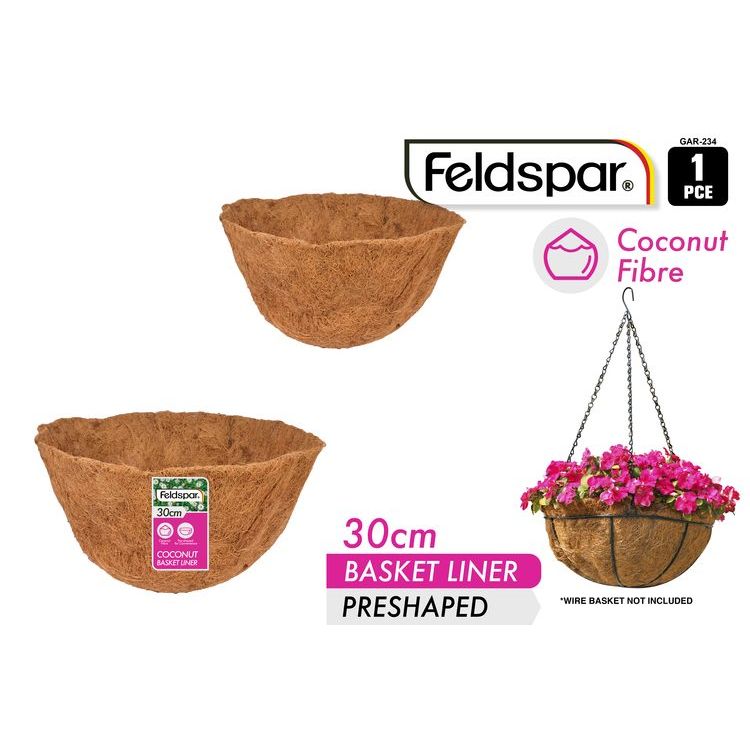 Coconut Planter Liner SKU GAR-234 - Dollars and Sense