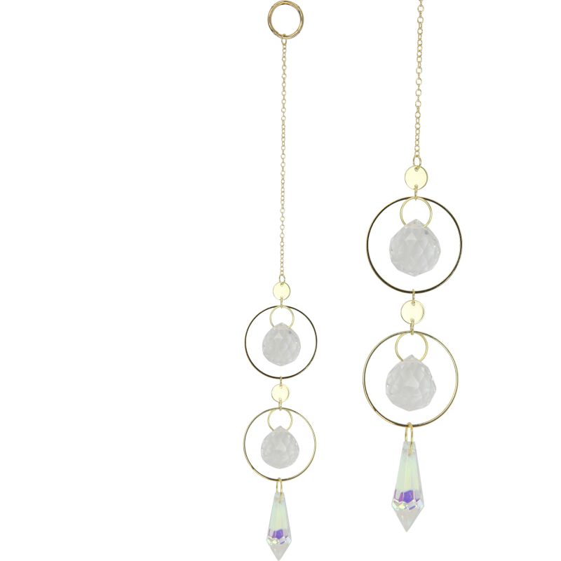 30Cm Double Crystal Ball SKU GEMCRYDB - Dollars and Sense