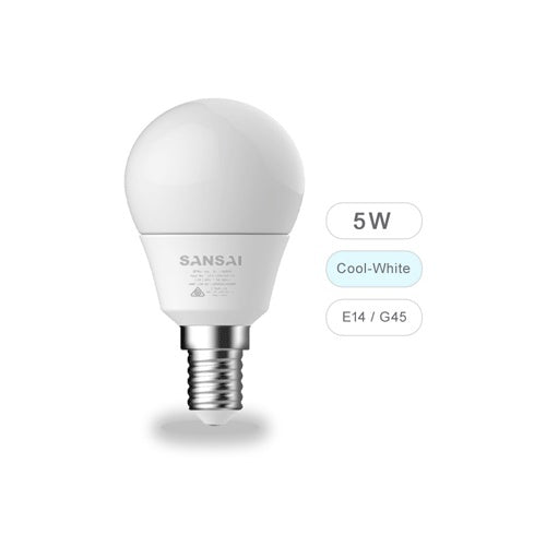 G45 E14 Daylight LED Bulb - 5W