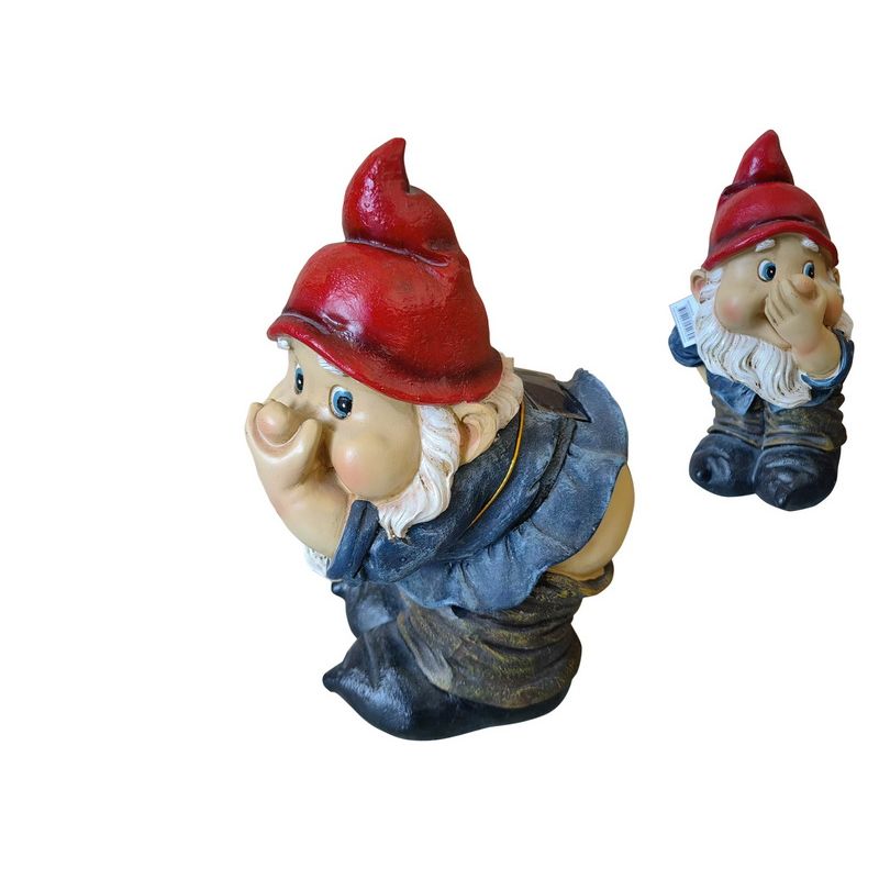 25cm Farting Solar Gnome SKU GNOFARSOL - Dollars and Sense