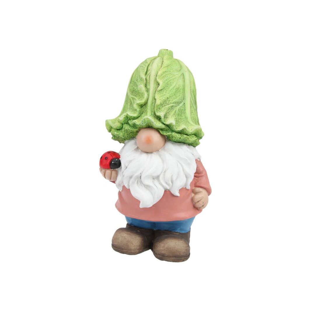 37cm Standing Lettuce Gnome SKU GNOFVLET - Dollars and Sense