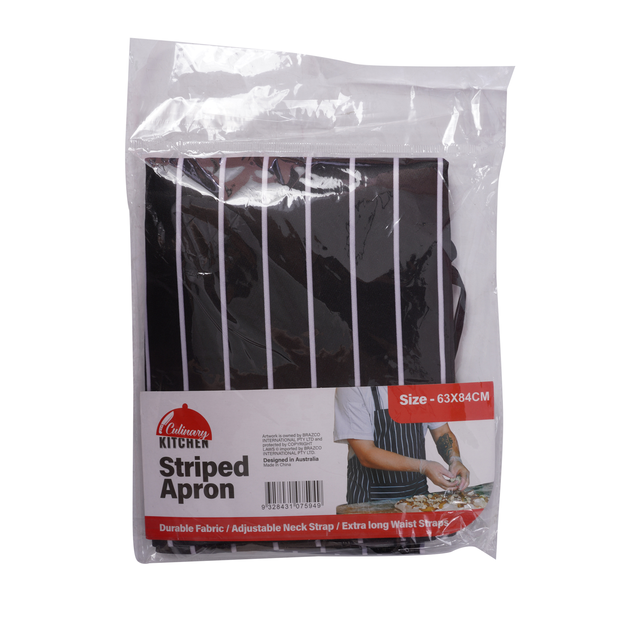 Apron Polyester - Striped - Dollars and Sense
