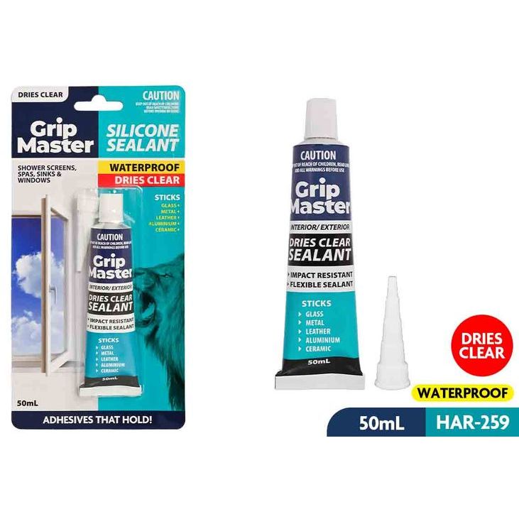 Clear Clue - Silicone Sealant Fix SKU HAR-259 - Dollars and Sense