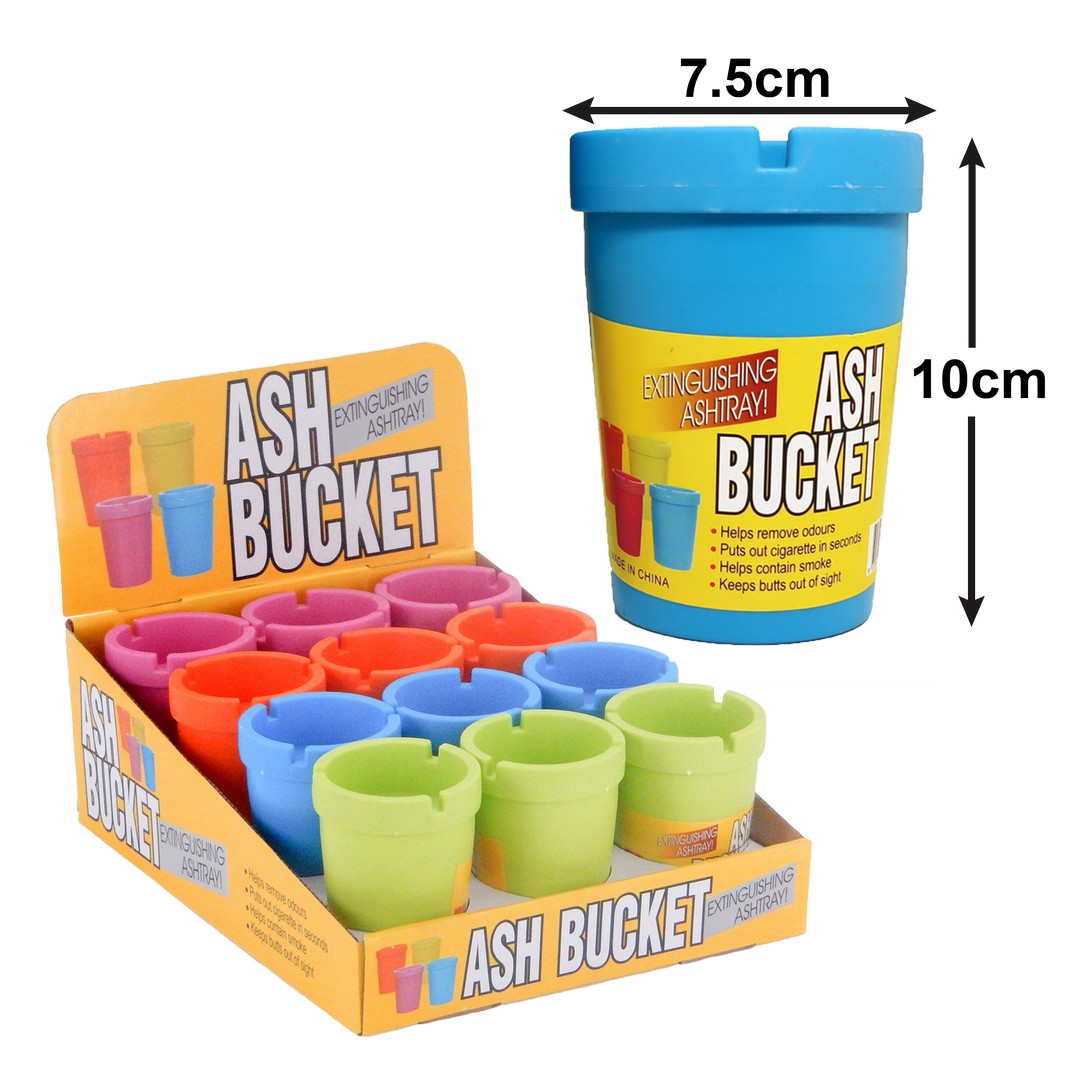 Ashtray Coloured Bucket - Small