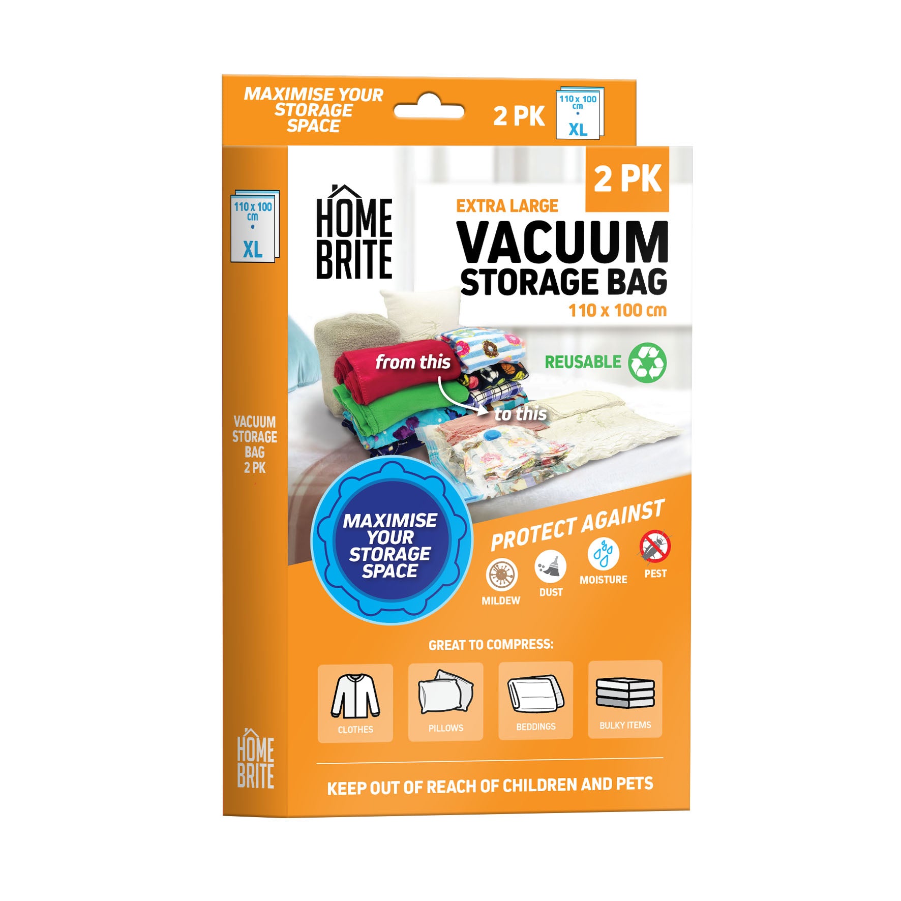 Vacuum Storage Bags - XLarge - Dollars and Sense