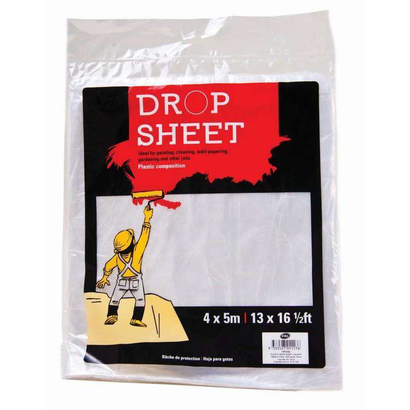 Drop Sheet Protector - Plastic - Dollars and Sense