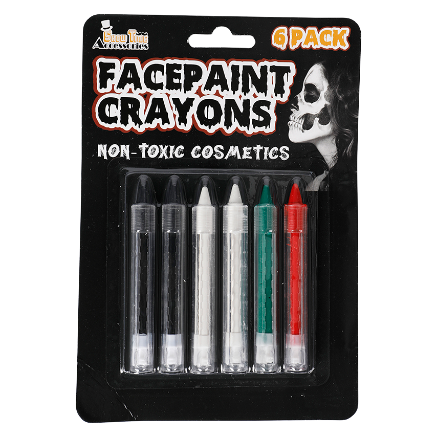 Halloween Face Paint - Crayons - Dollars and Sense