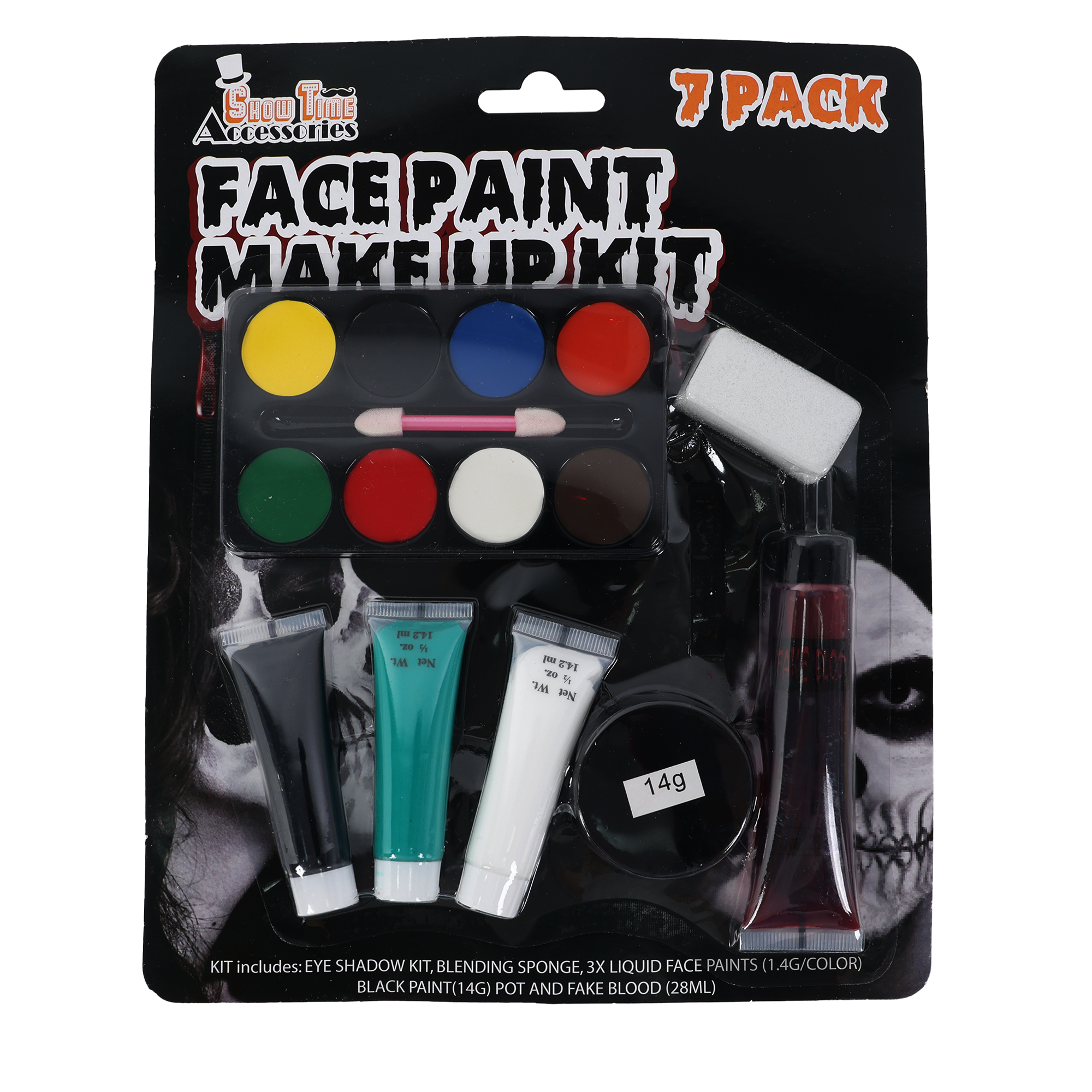 Halloween Face Paint - Complete Set - Dollars and Sense
