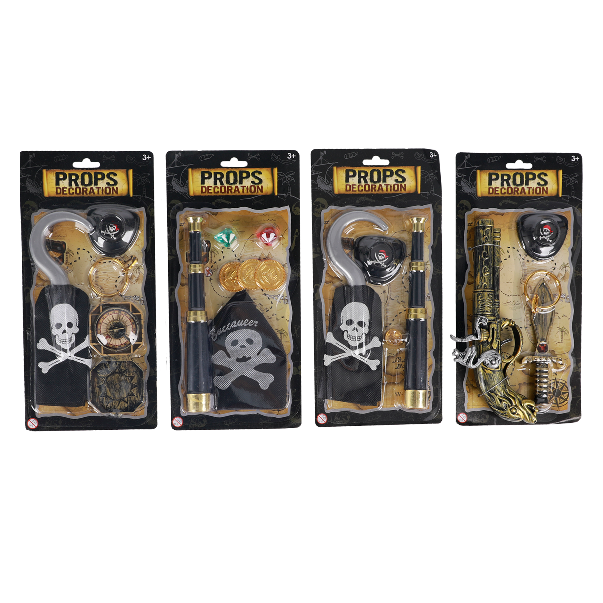Halloween Dress Up Set - Pirate - Dollars and Sense