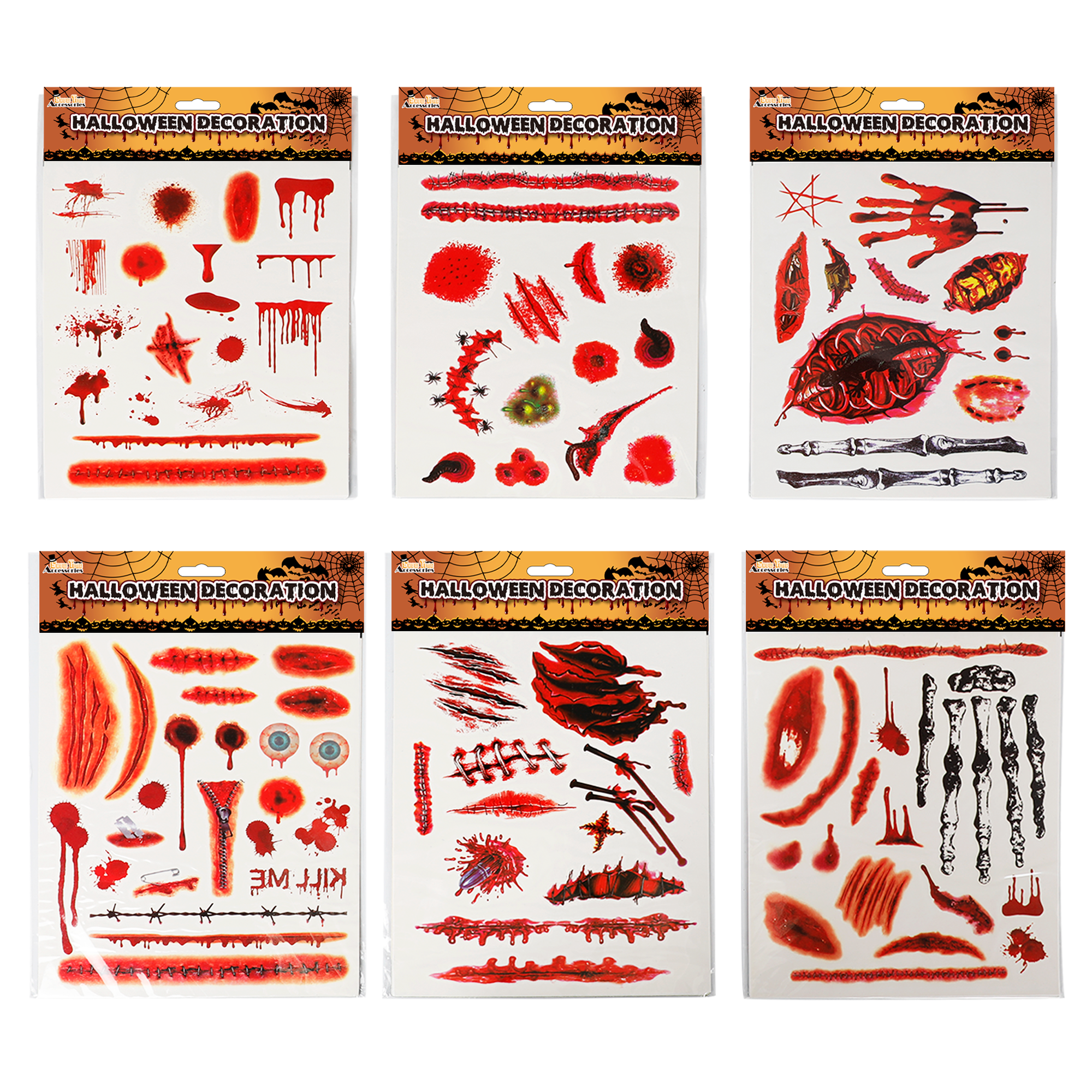 Tattoo Scars 25x21cm - Dollars and Sense