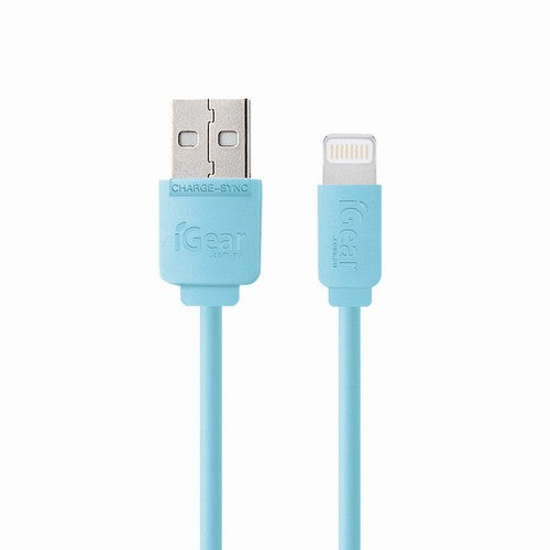 Igear iPhone Charging Cable Ice Blue