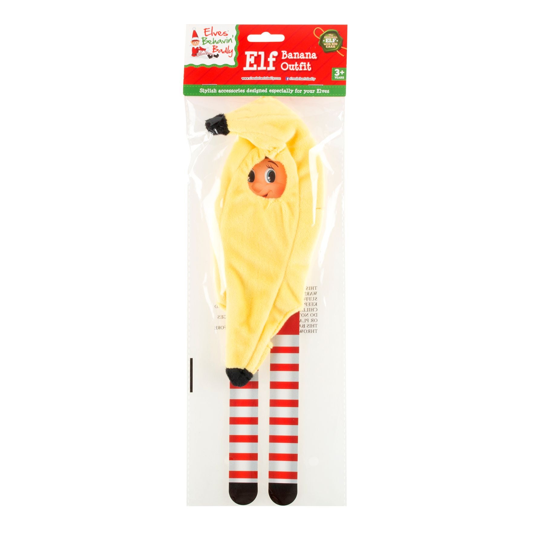 Christmas Elf Outfit - Banana - Dollars and Sense
