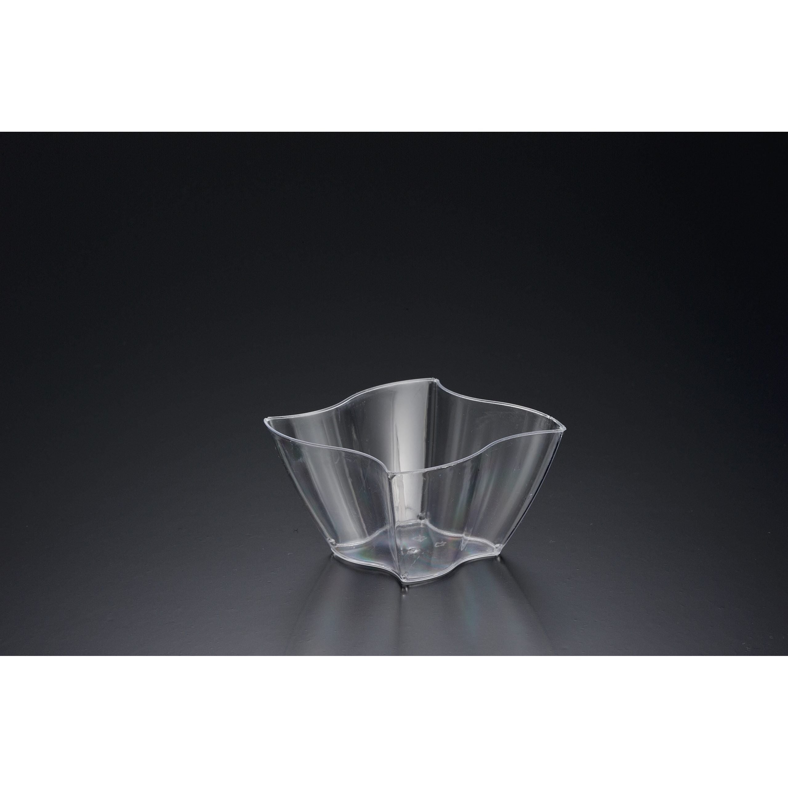 72mm x 72mm x 48mm Mini Dish Wave Bowl Pk10