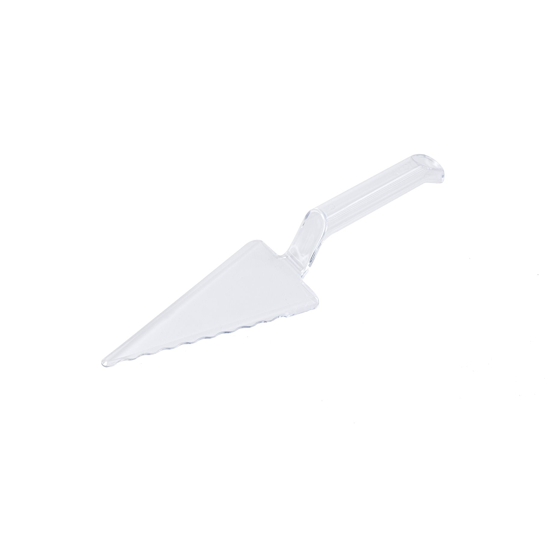 275mm Clear Cake Server Pk2