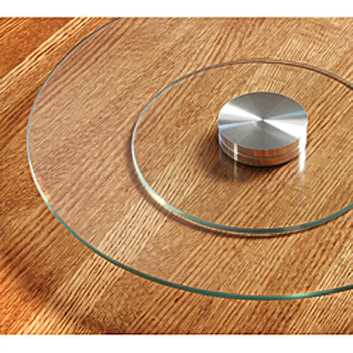 Lazy Susan - Tempered Glass - Dollars and Sense