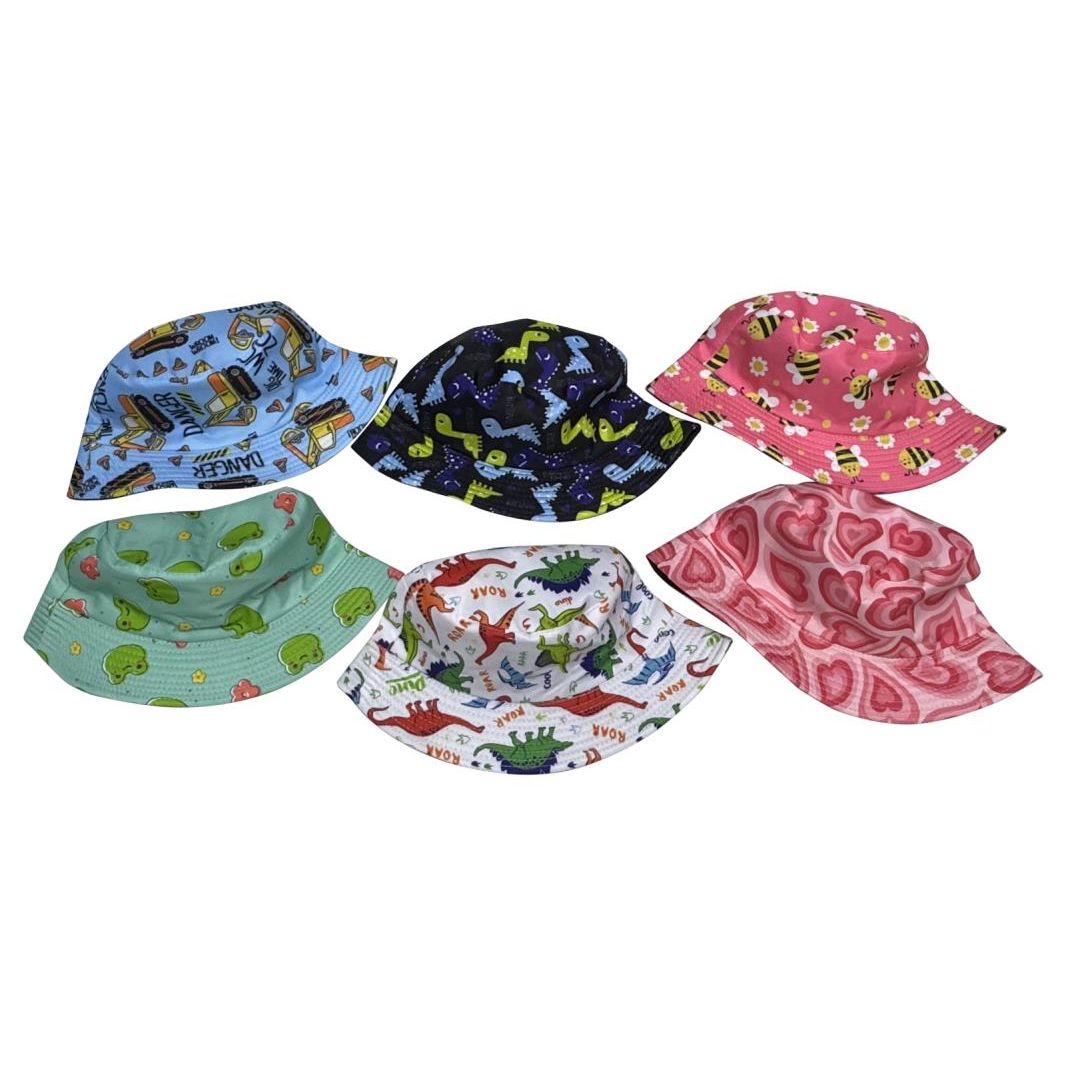 30cm Kids Bucket Hat SKU KIDBUFUN - Dollars and Sense