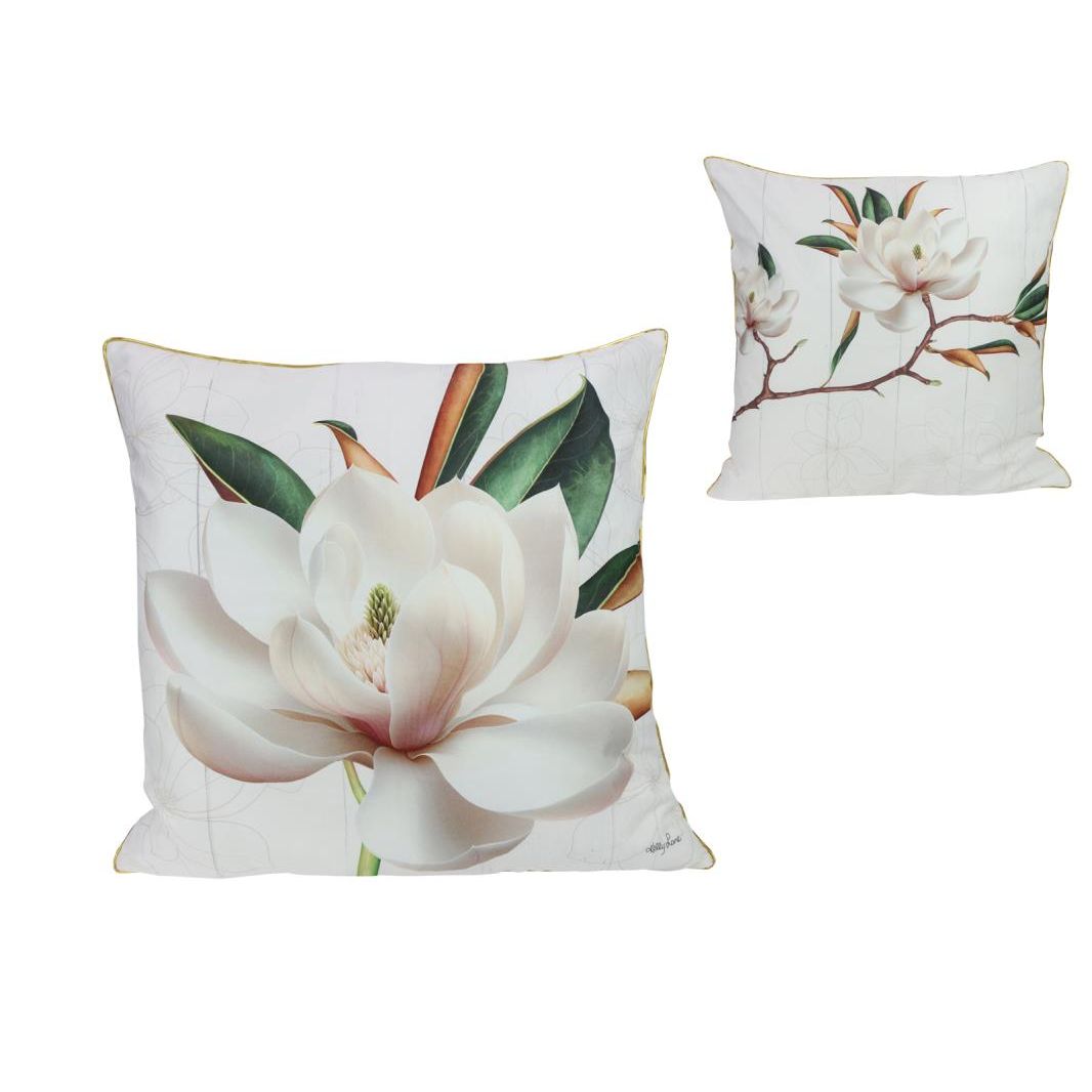 Magnolia60x60cm Double Sided Cushion SKU KLMAGCU60 - Dollars and Sense