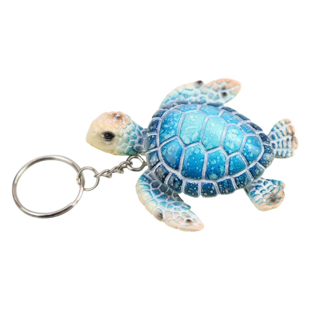 7cm Marble Turtle Key Ring 3 Asstd SKU KRTURR - Dollars and Sense