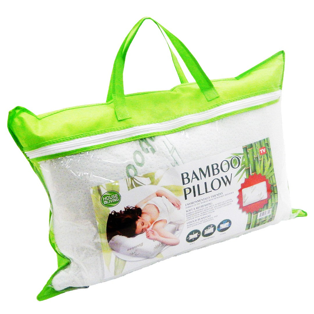 Memory Foam Flat Pillow - Bamboo NOT CORE