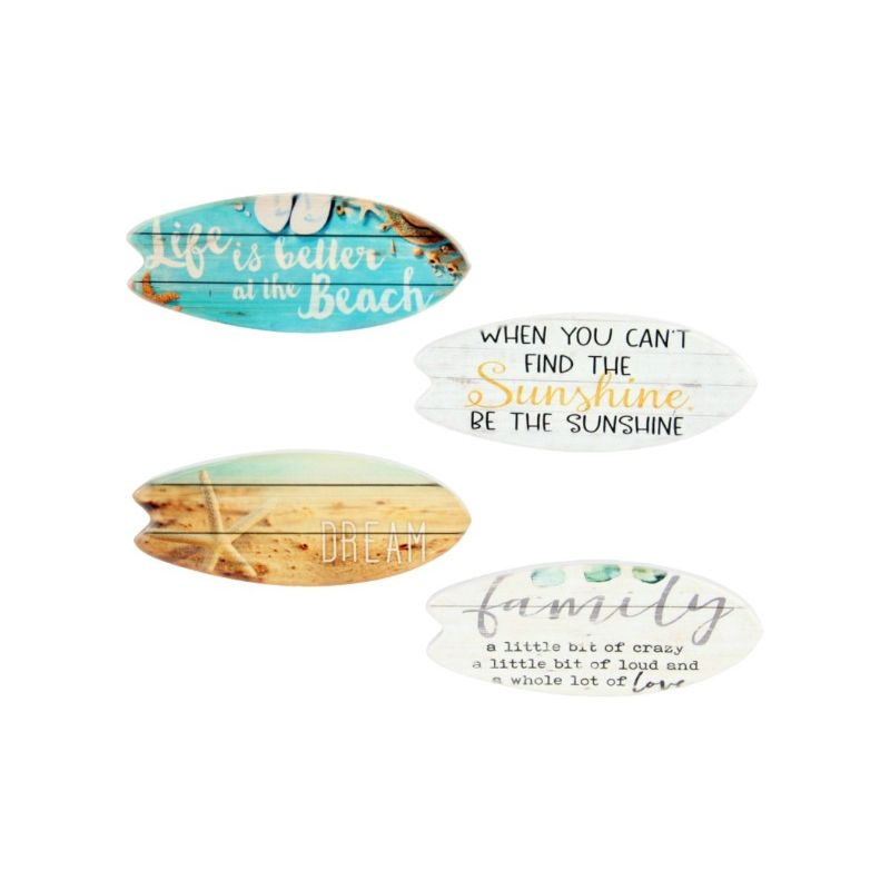 Inspirational Surfboard Magnet SKU MAGINSUR - Dollars and Sense