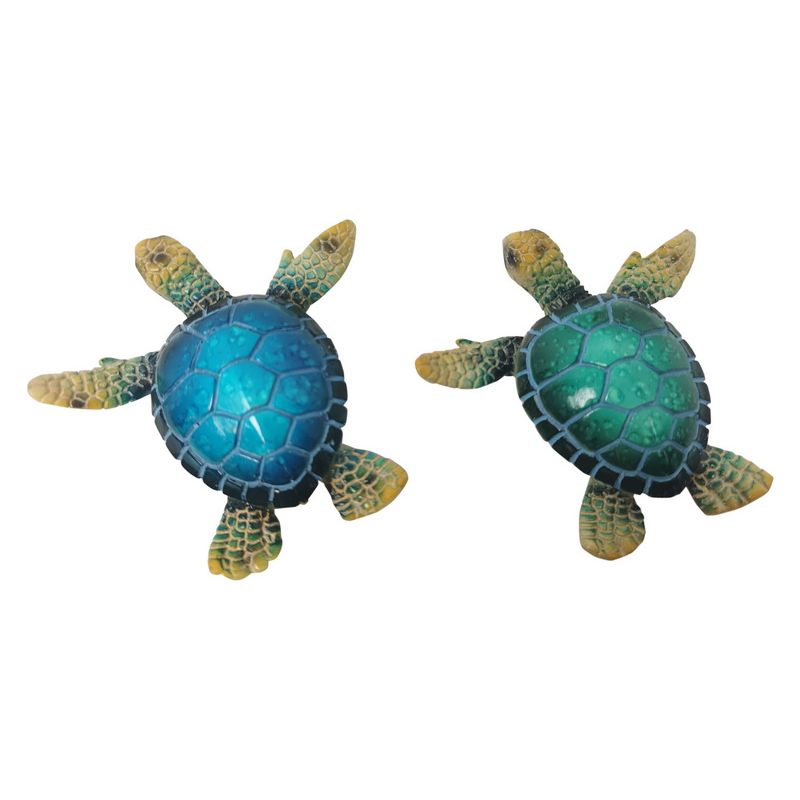 8cm Turtle Magnet Marble Finish 2 Asstd SKU MAGTURMA - Dollars and Sense