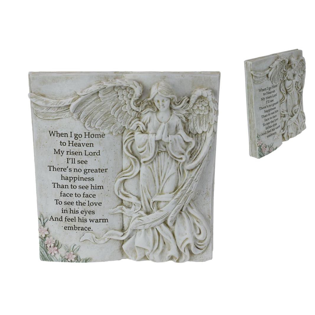 22cm Memorial Angel Book SKU MEMABOOK - Dollars and Sense