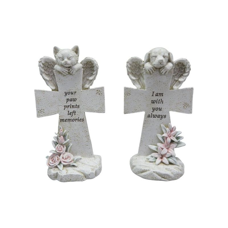 Cat or Dog On Memorial Cross - Dollars and Sense