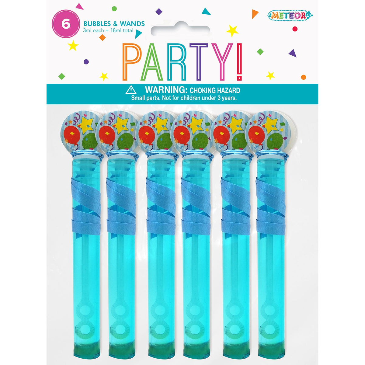 Blue Bubbles & Wands - Party Favors SKU MF-75414 - Dollars and Sense