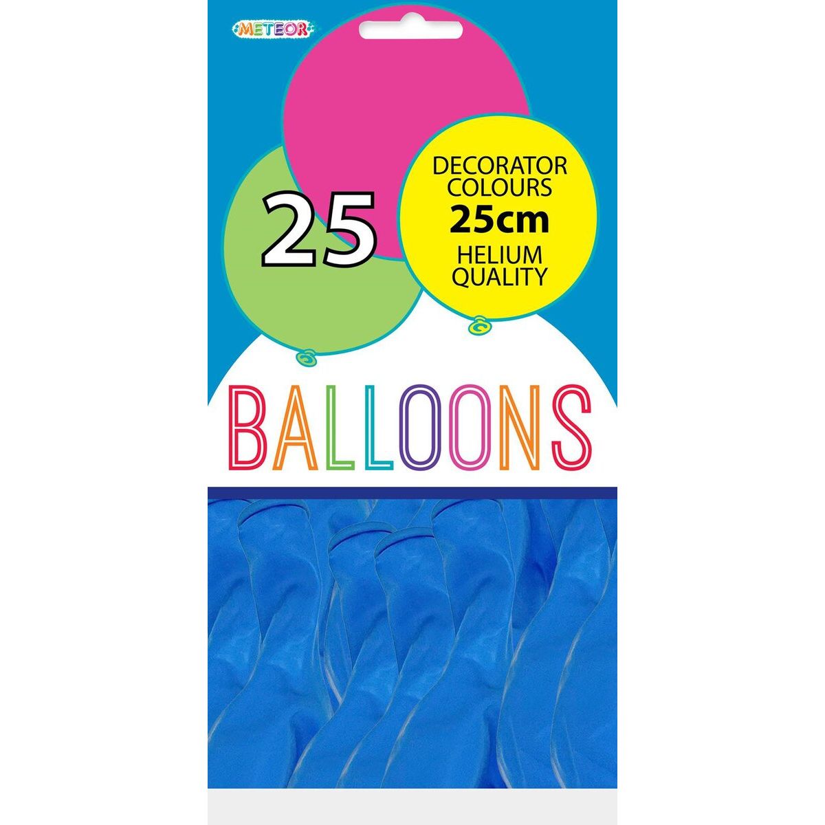 Decorator Latex Balloons - Baby Blue - Dollars and Sense