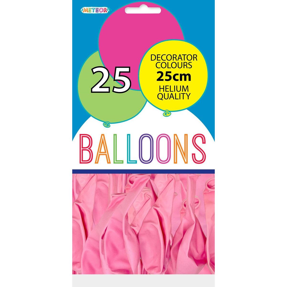 Decorator Latex Balloons - Petal Pink - Dollars and Sense