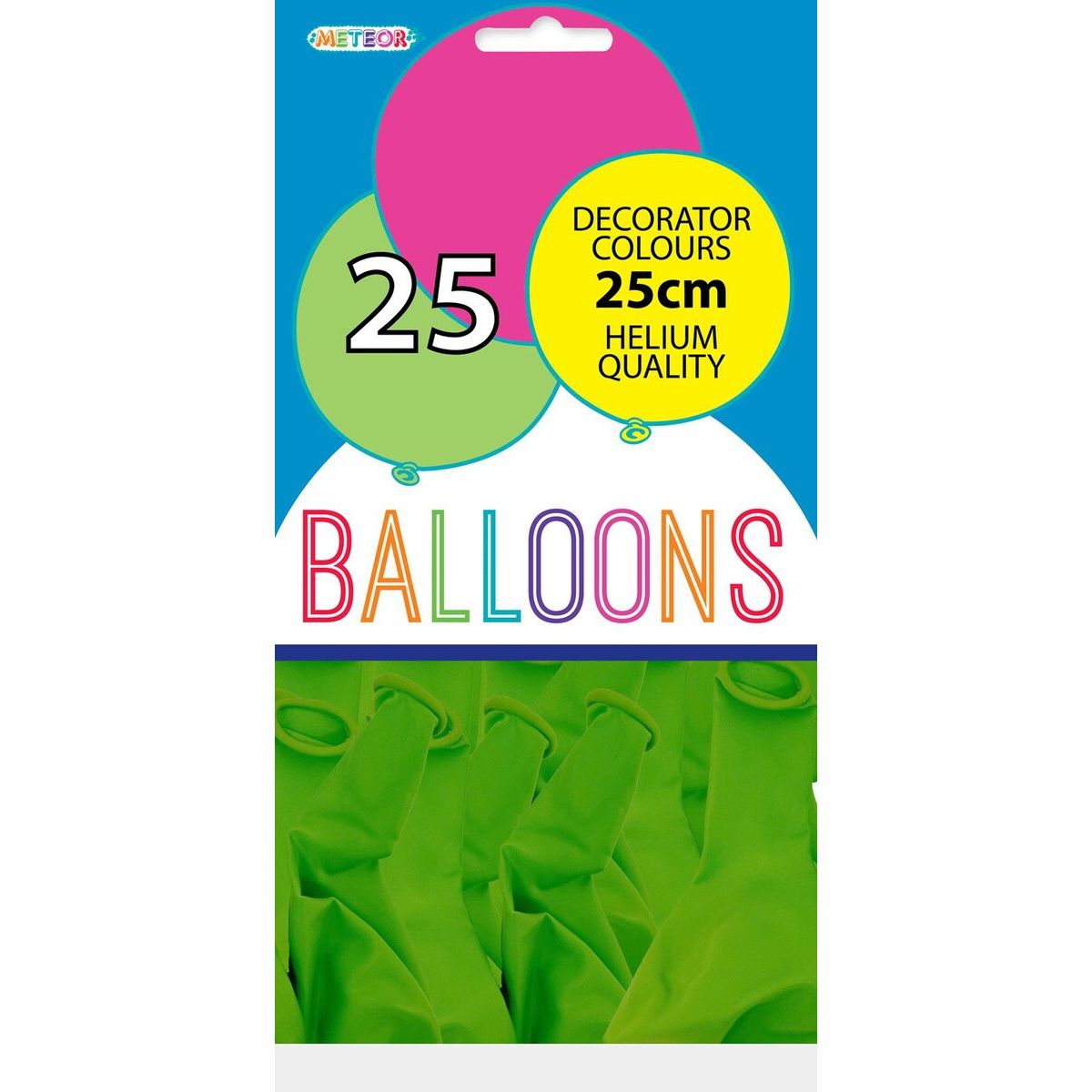 Decorator Latex Balloons - Lime Green - Dollars and Sense
