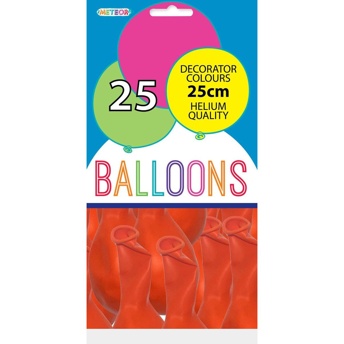 Decorator Latex Balloons - Orange - Dollars and Sense