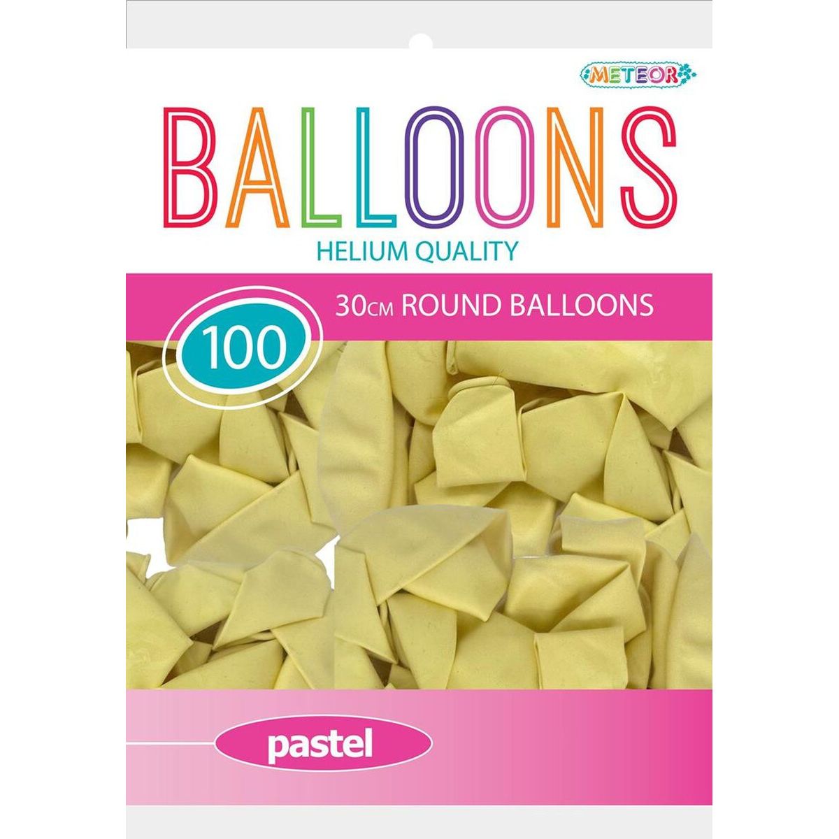 Latex Balloons Macaron - Pastel Yellow - Dollars and Sense
