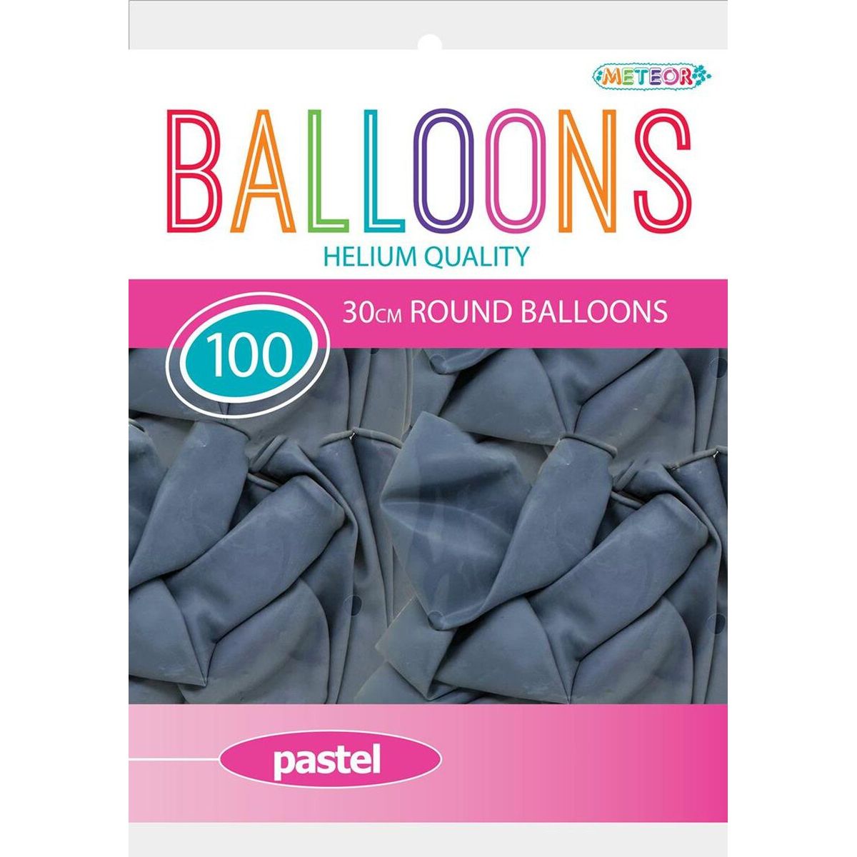 Latex Balloons Macaron - Pastel Grey - Dollars and Sense