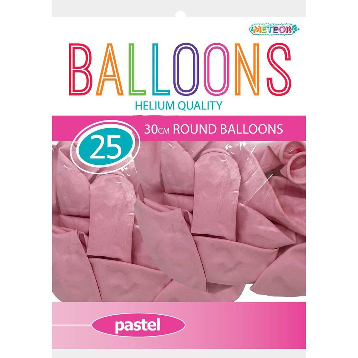 Helium Balloons Pastel Macaron - Rose - Dollars and Sense