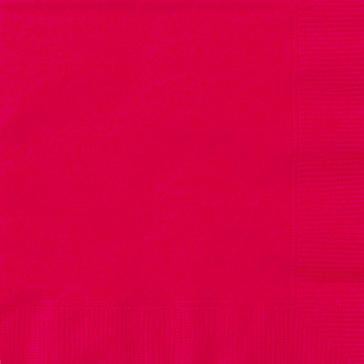 Lunch Napkins - Ruby Red - Dollars and Sense