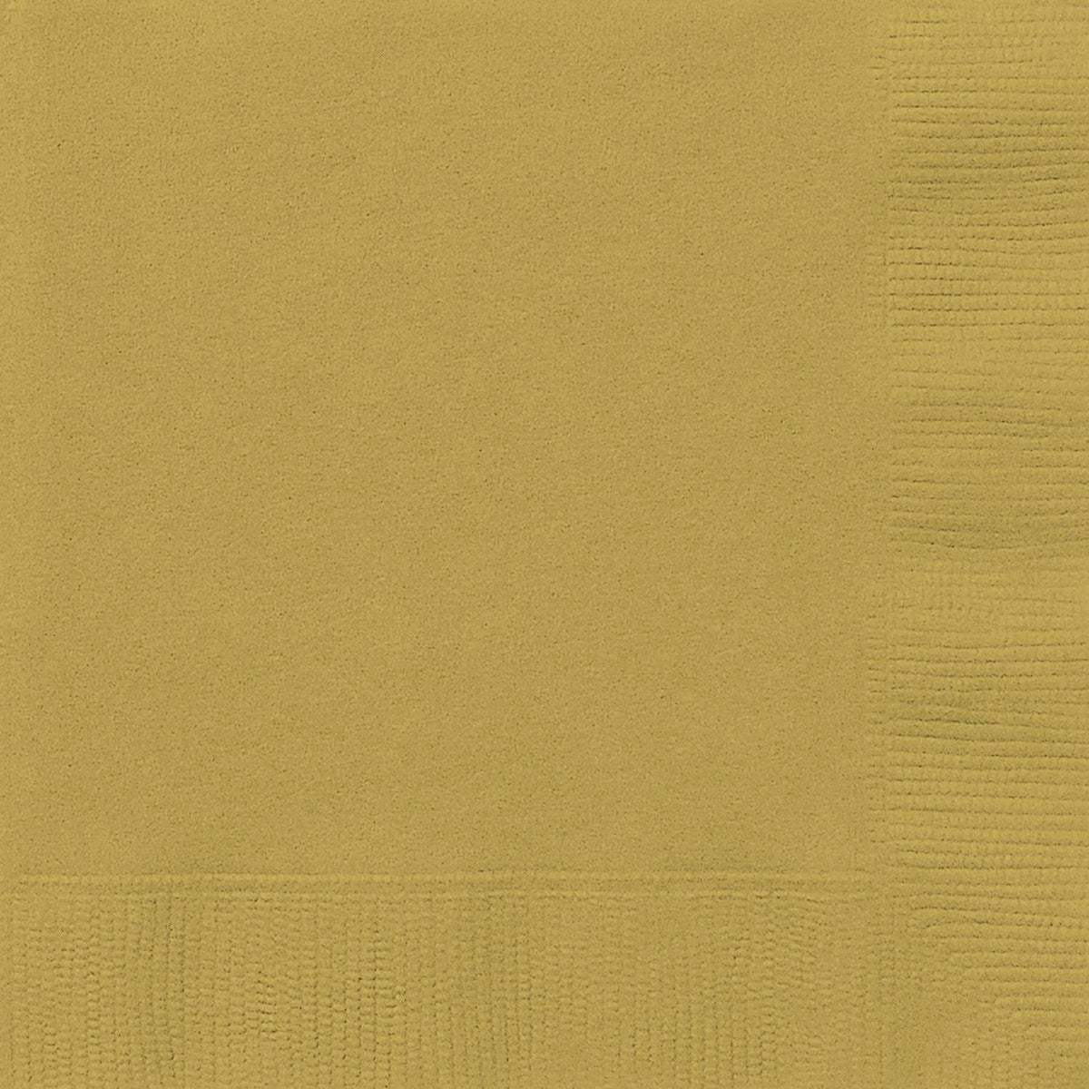 Lunch Napkins - Gold - Dollars and Sense