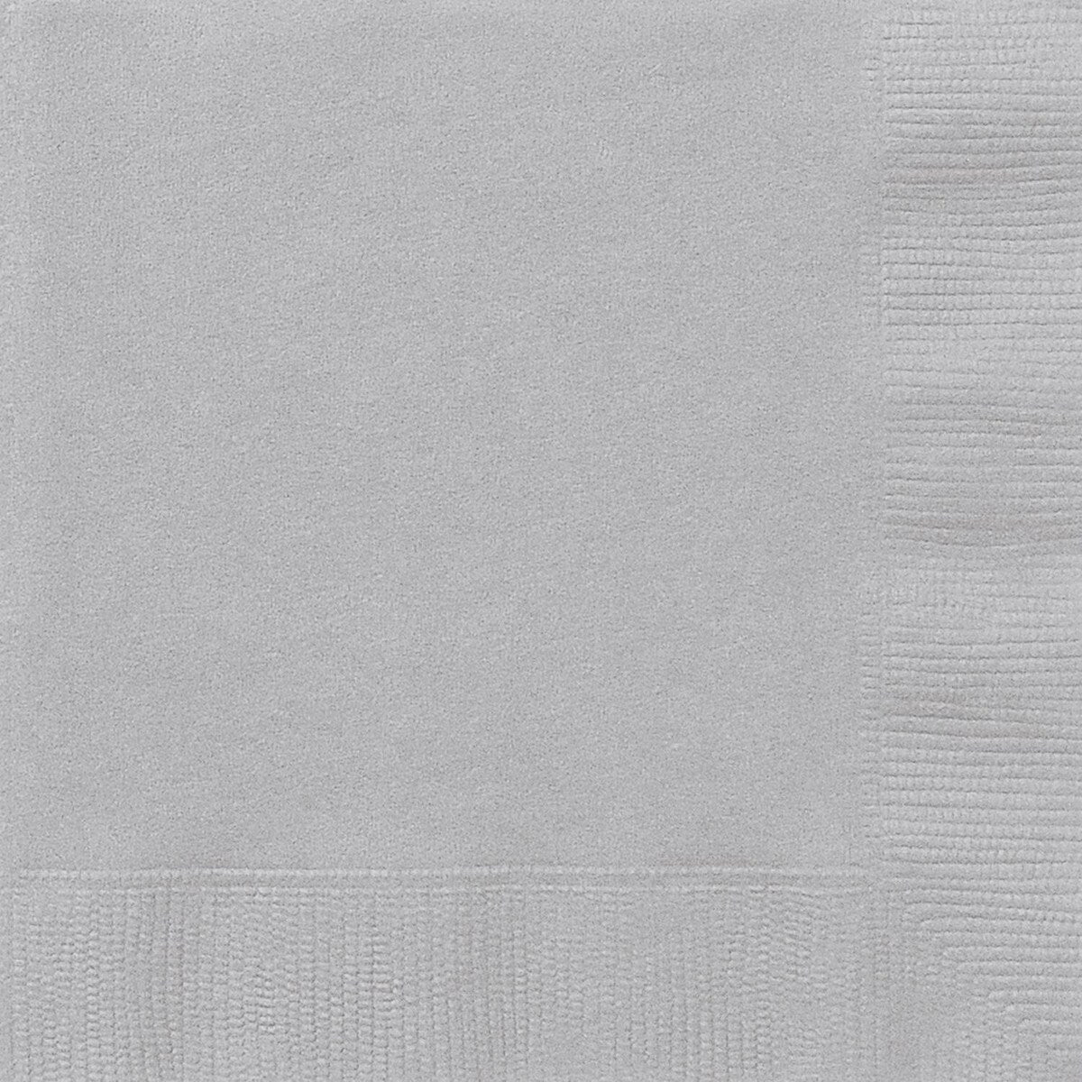 Lunch Napkins - Silver - Dollars and Sense