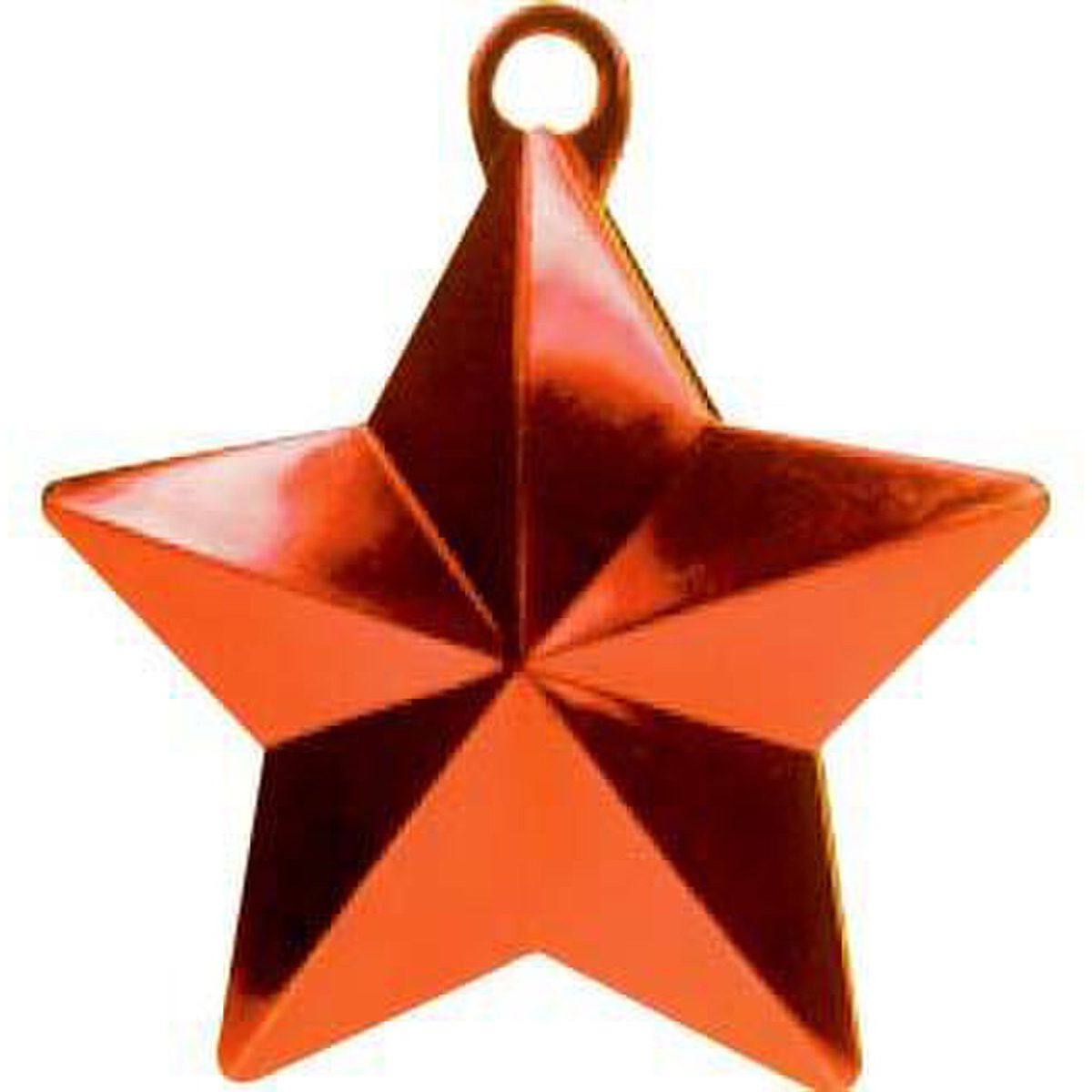 Glitz Star Balloon Weight - Orange - Dollars and Sense