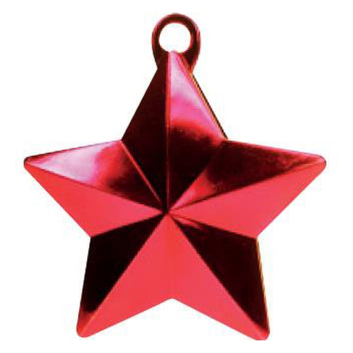 Glitz Star Balloon Weight - Red - Dollars and Sense